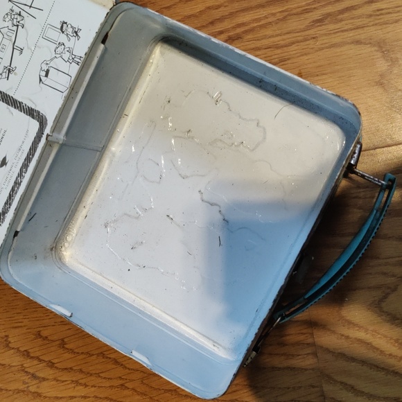 Walt Disney World Mickey Metal Lunch Box Vintage Collectible Donald Duck Pluto - Picture 9 of 9